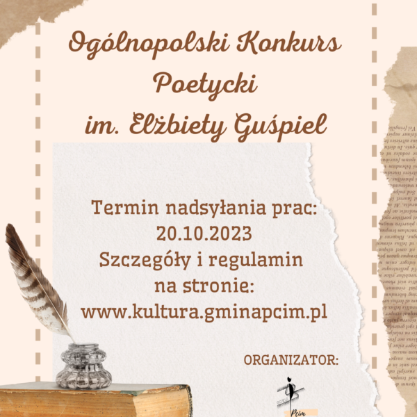 Konkurs Poetyczny im. Elżbiety Guśpiel
