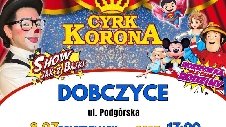 „NOWE SHOW jak z bajki” – Cyrk Korona – Bajkowy Program