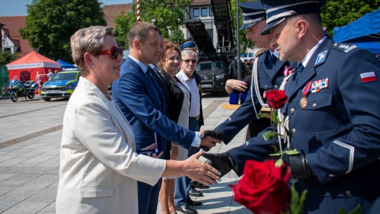 Obchody Święta Policji w Myślenicach