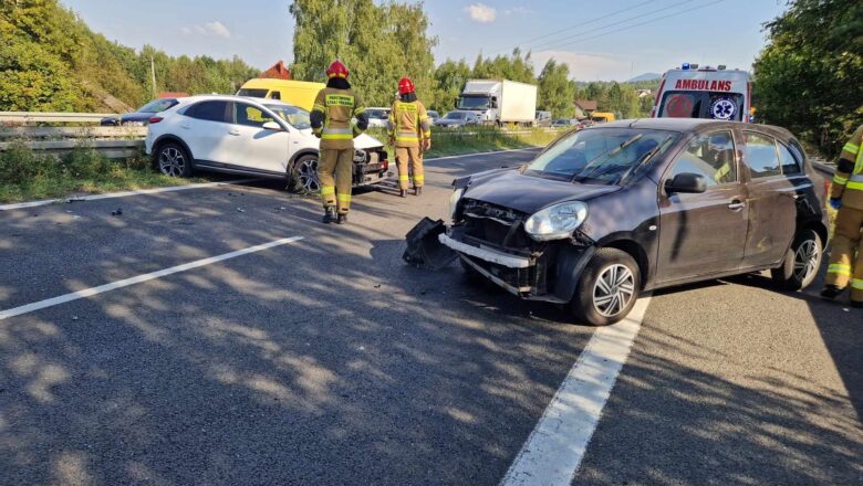 Poważny wypadek na Zakopiance