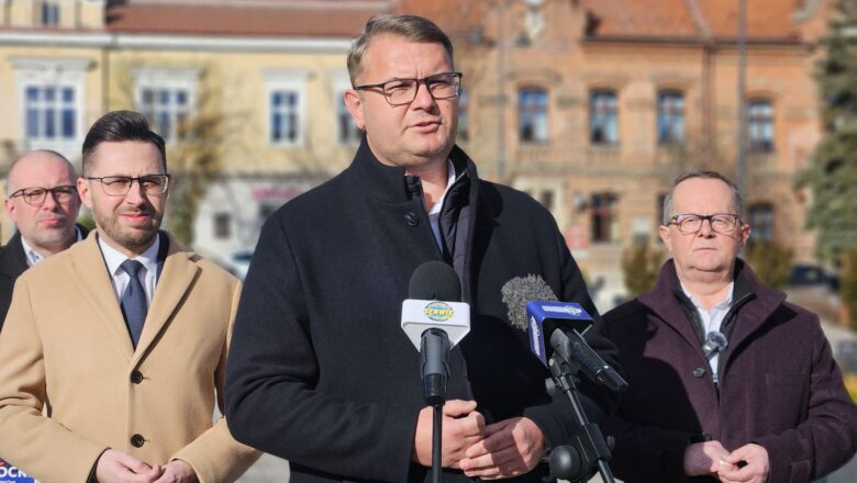 Konferencja prasowa w Myślenicach: Poparcie dla Karola Nawrockiego