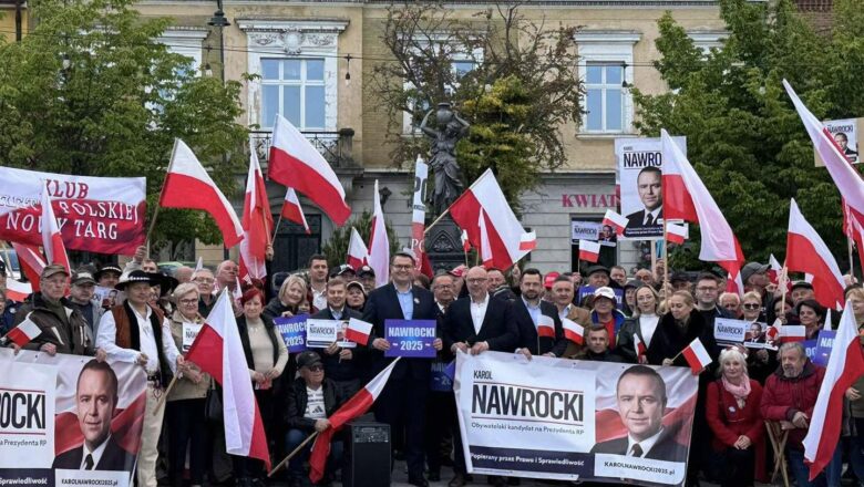 Karol Nawrocki podsumował kampanię prezydencką w powiecie myślenickim