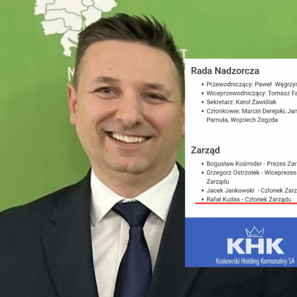 Rafał Kudas nowym członkiem zarządu Krakowskiego Holdingu Komunalnego S.A.