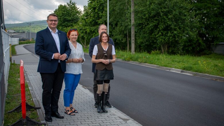 Nowoczesne drogi w Myślenicach – zakończono ważną inwestycję