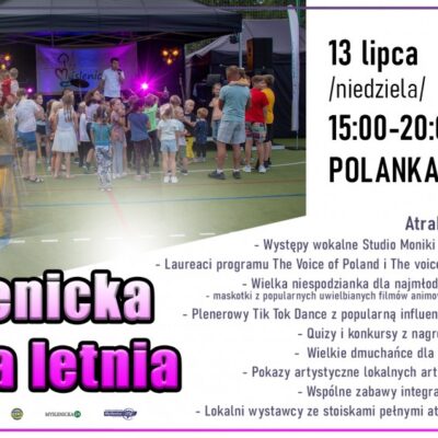 Myślenicka Scena Letnia już 13 lipca w Polance