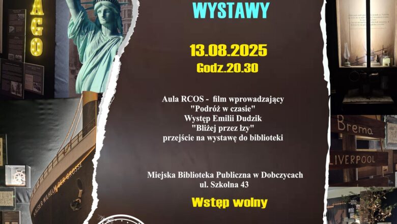 Z Galicyjskiej Biedy do Ameryki – Nocne Zwiedzanie Wystawy w Dobczycach