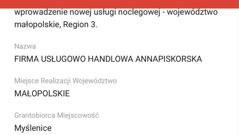 Czy afera KPO, która dziś wstrząsnęła opinią publiczną ma też wątek Myślenicki, a układ myślenicki jest znów przy kasie, tym razem z KPO HoReCa?