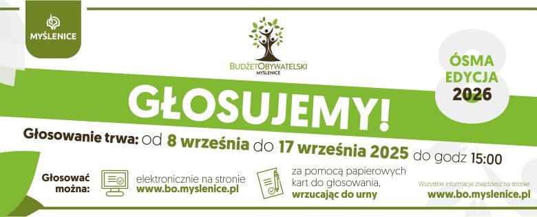 Budżet Obywatelski 2026 w Gminie Myślenice – rusza głosowanie!