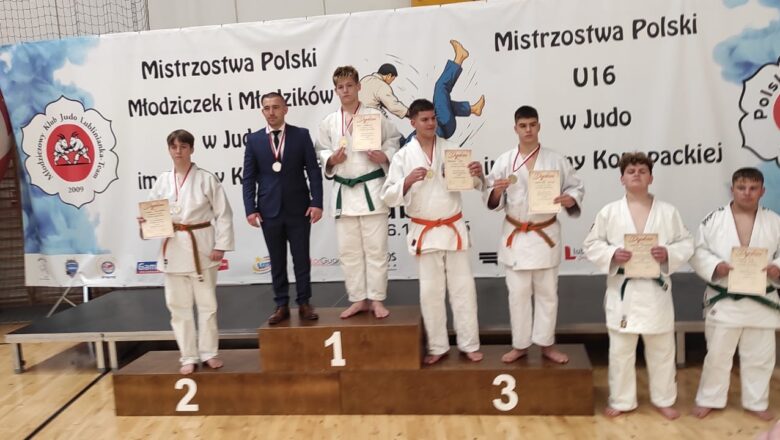 Sokół Myślenice z sukcesem na Mistrzostwach Polski Młodzików i Młodziczek w Judo
