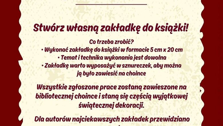 Miejska Biblioteka Publiczna w Myślenicach zaprasza na konkurs plastyczny