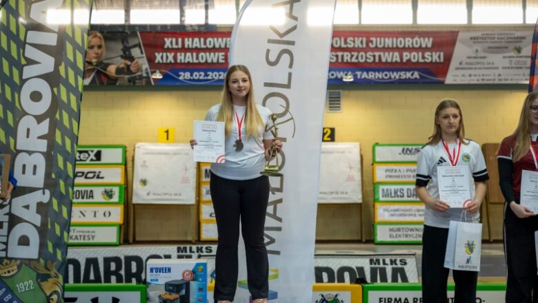 Gabriela Kica Halową Mistrzynią Polski Juniorów w Łucznictwie!