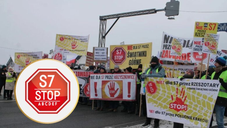 Marsz przeciwko budowie S7 w Krakowie. Mieszkańcy zapowiadają protest 13 marca
