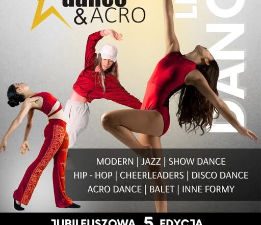 V Jubileuszowy Ogólnopolski Turniej Dance & Acro w Myślenicach
