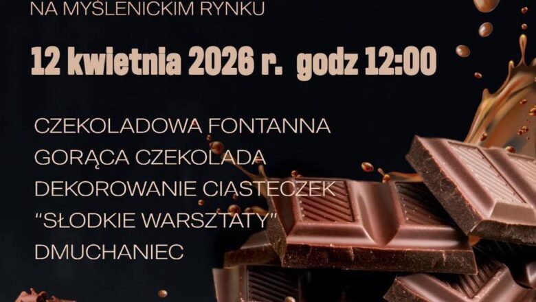 Święto Czekolady w Myślenicach – słodka niedziela pełna atrakcji