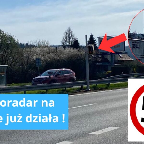 Uwaga kierowcy – już jest! Nowy fotoradar na zakopiance!