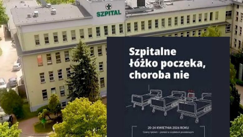 Myślenicki Szpital Powiatowy, przyłączył się do ogólnopolskiego protestu „Szpitalne łóżko poczeka, choroba nie”.