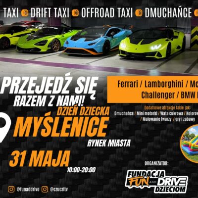 Myślenice: Rynek zamieni się w motoryzacyjny raj – supersamochody i akcja charytatywna