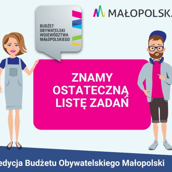 155 projektów powalczy o głosy Małopolan!