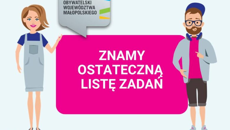 155 projektów powalczy o głosy Małopolan!