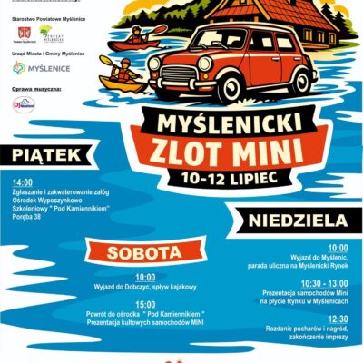 XIV Myślenicki Zlot MINI – trzy dni motoryzacyjnej pasji!