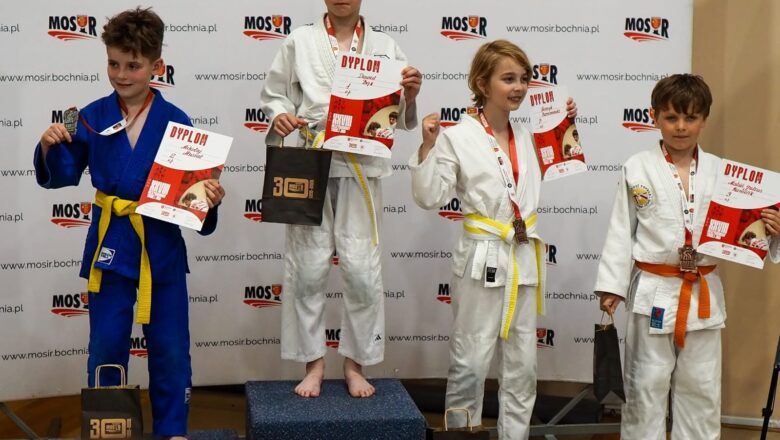 Świetny występ zawodników Sokoła Myślenice na XXVIII Międzynarodowym Turnieju Judo Bochnia 2026