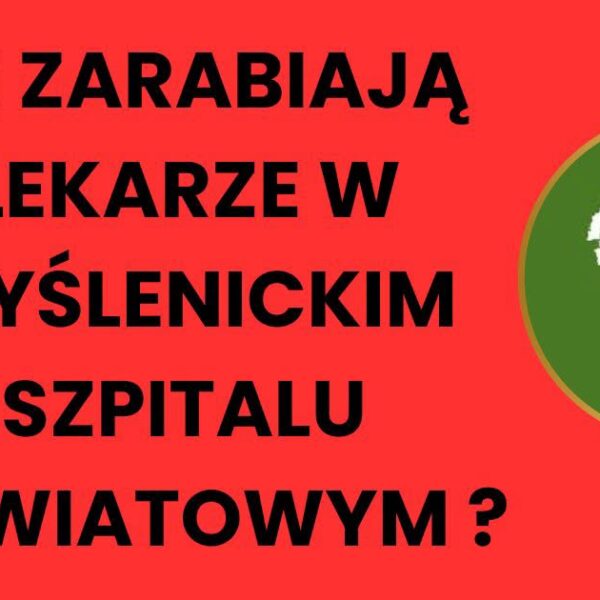 Ile zarabiają lekarze w myślenickim szpitalu?