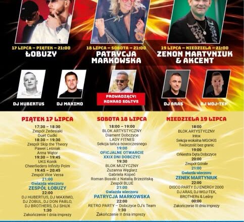 Już w najbliższy weekend XXIX Dni Dobczyc!