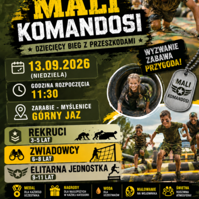 Mali Komandosi 2026 – wielka przygoda czeka na Zarabiu!